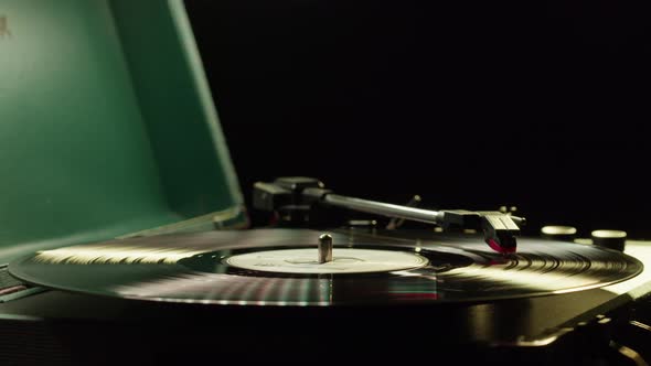 Vinyl Record Closeup alt