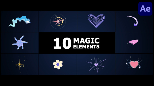 Magic Elements | After Effects Elements template preview
