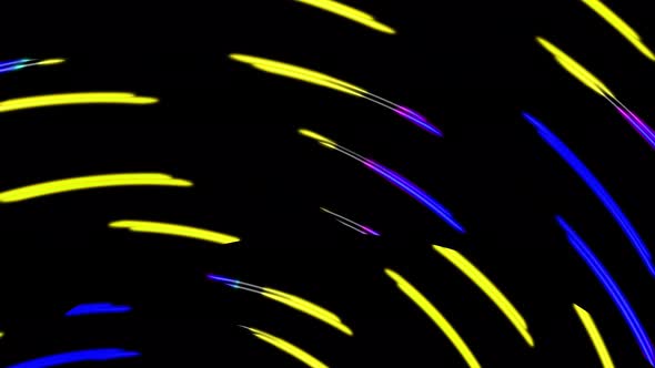 Animated colorful line motion background. Abstract colorful motion line background. A 164