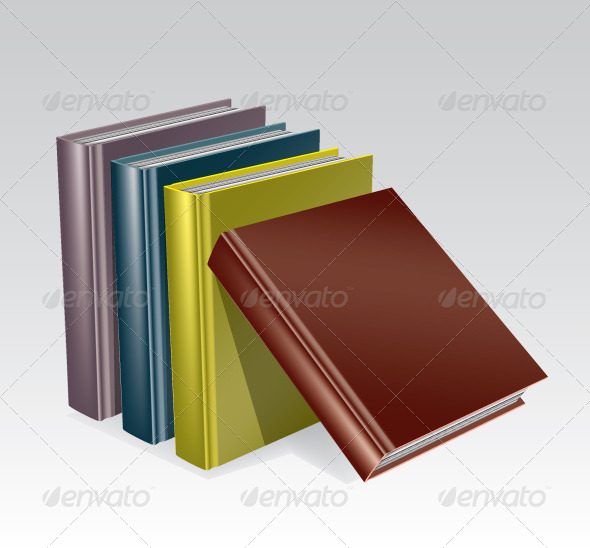 Stack of Books - Man-made Objects Objects