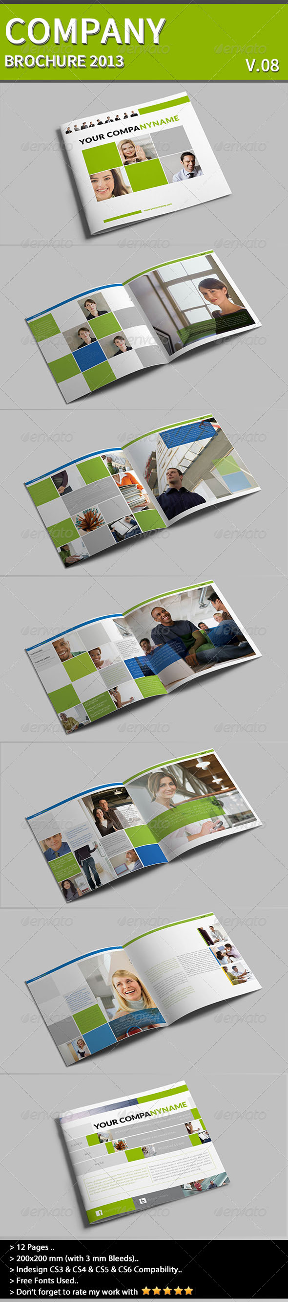Company Brochure Part 08 - Corporate Business Cards