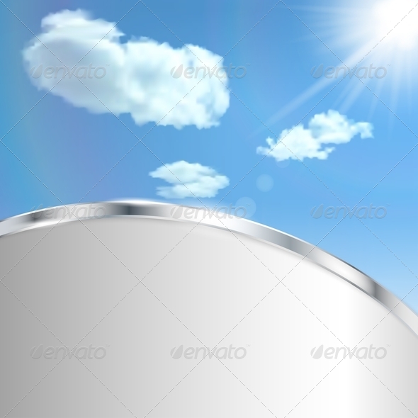 Abstract Background with Sky - Backgrounds Decorative