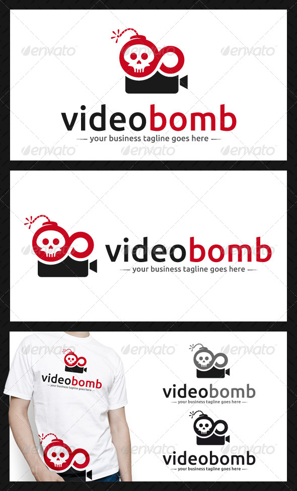 Video Bomb Logo Template - Objects Logo Templates