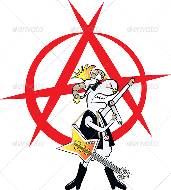 Punk Rocker - Animals Characters