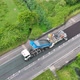 Micro Asphalt Road Resurfacing Process Aerial View - VideoHive Item for Sale