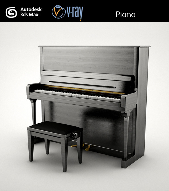 Piano - 3Docean 4625527