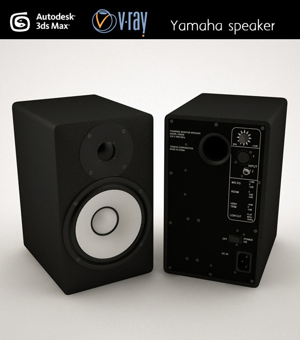 Yamaha speaker - 3Docean 4627525