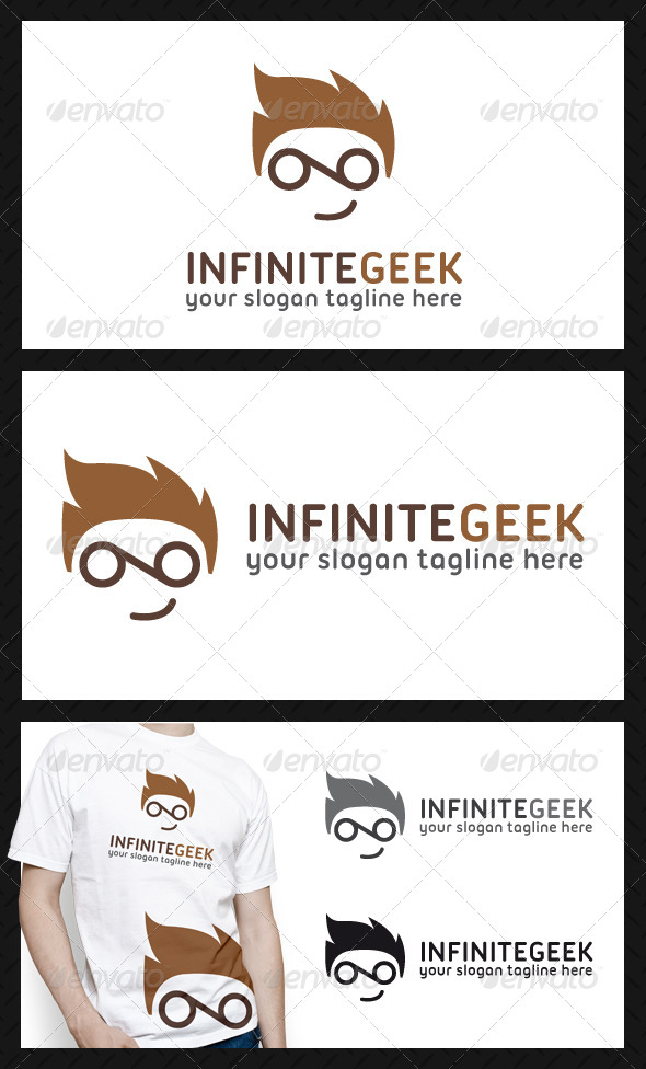 Infinite Geek Logo Template - Humans Logo Templates