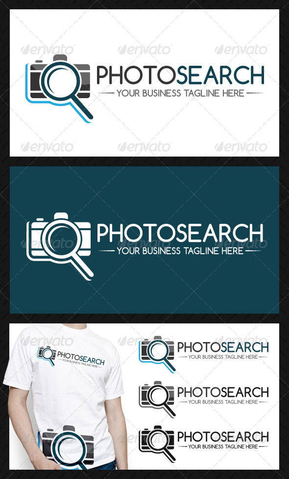 Photo Search Logo Template - Objects Logo Templates