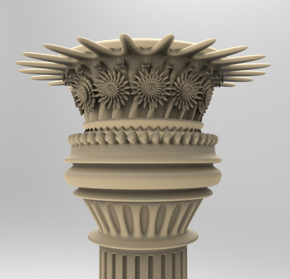 Column Aggressive Style - 3Docean 4628336