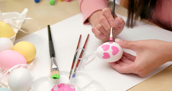 Decorates Easter egg  alt