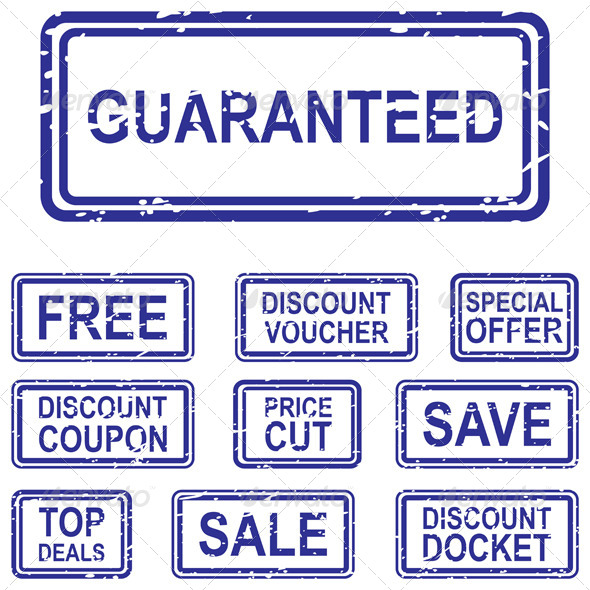 Business Discounts Rubber Stamps - Concepts Business
