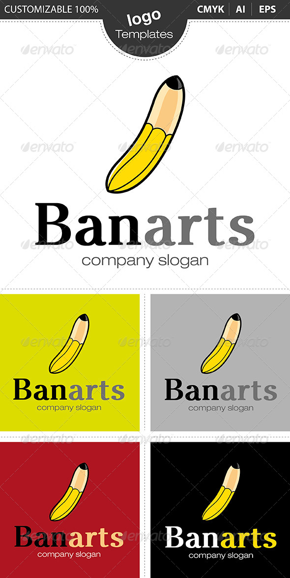 Banarts Logo - Abstract Logo Templates