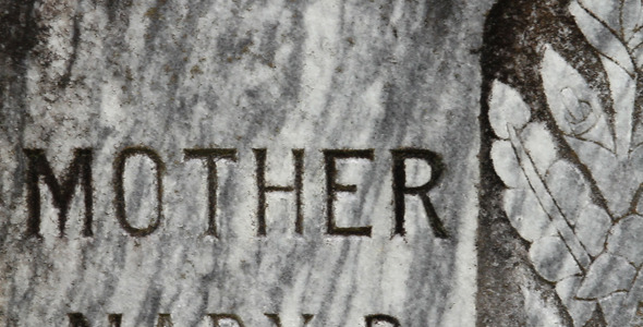 Mother Father Tombstone In Graveyard 2