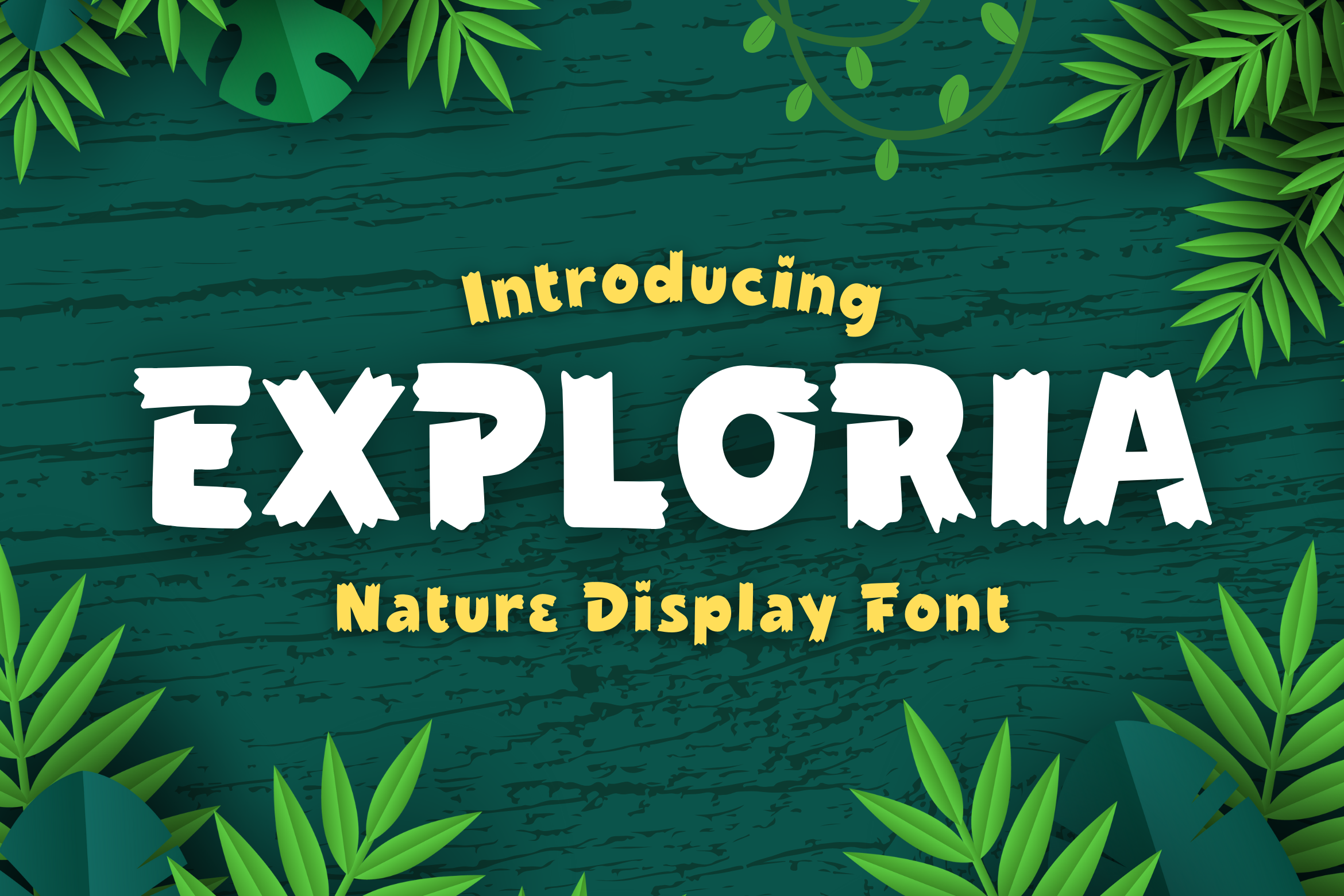 Exploria Font, Fonts | GraphicRiver