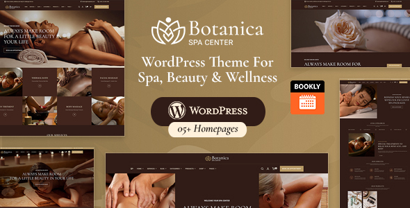 Botanica - WordPress Theme For Spa, Beauty & Wellness