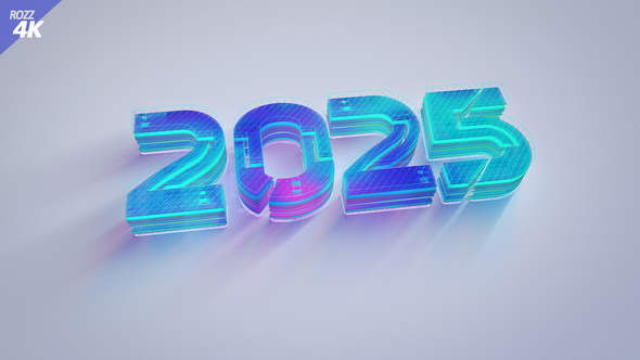 Digital Clean Logo Transform Reveal 2025 Logo Stings template preview