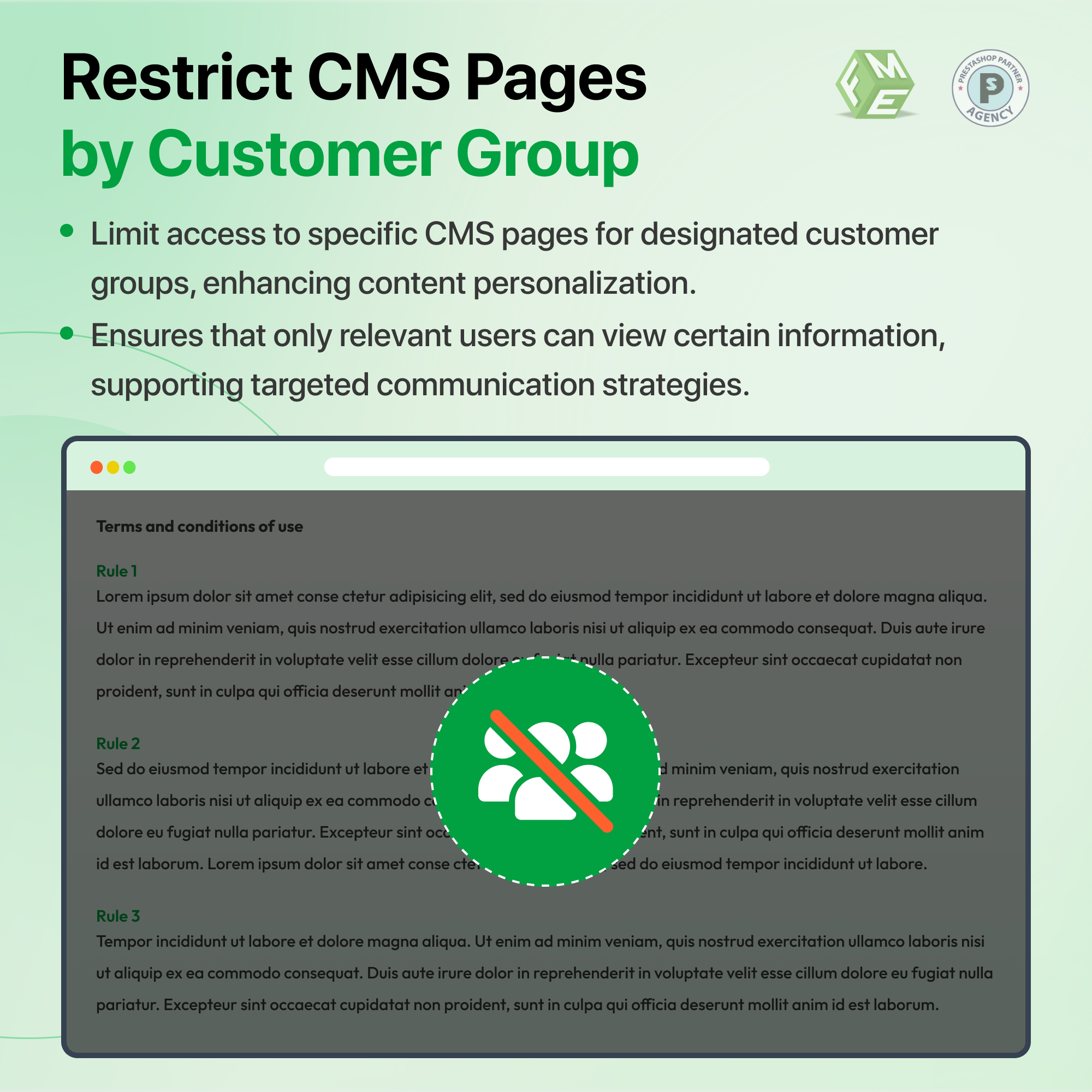 Prestashop Restrict Products, Category & CMS By Customer Groups Module ...