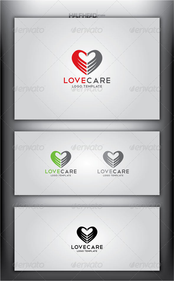 LoveCare Logo Template - Symbols Logo Templates