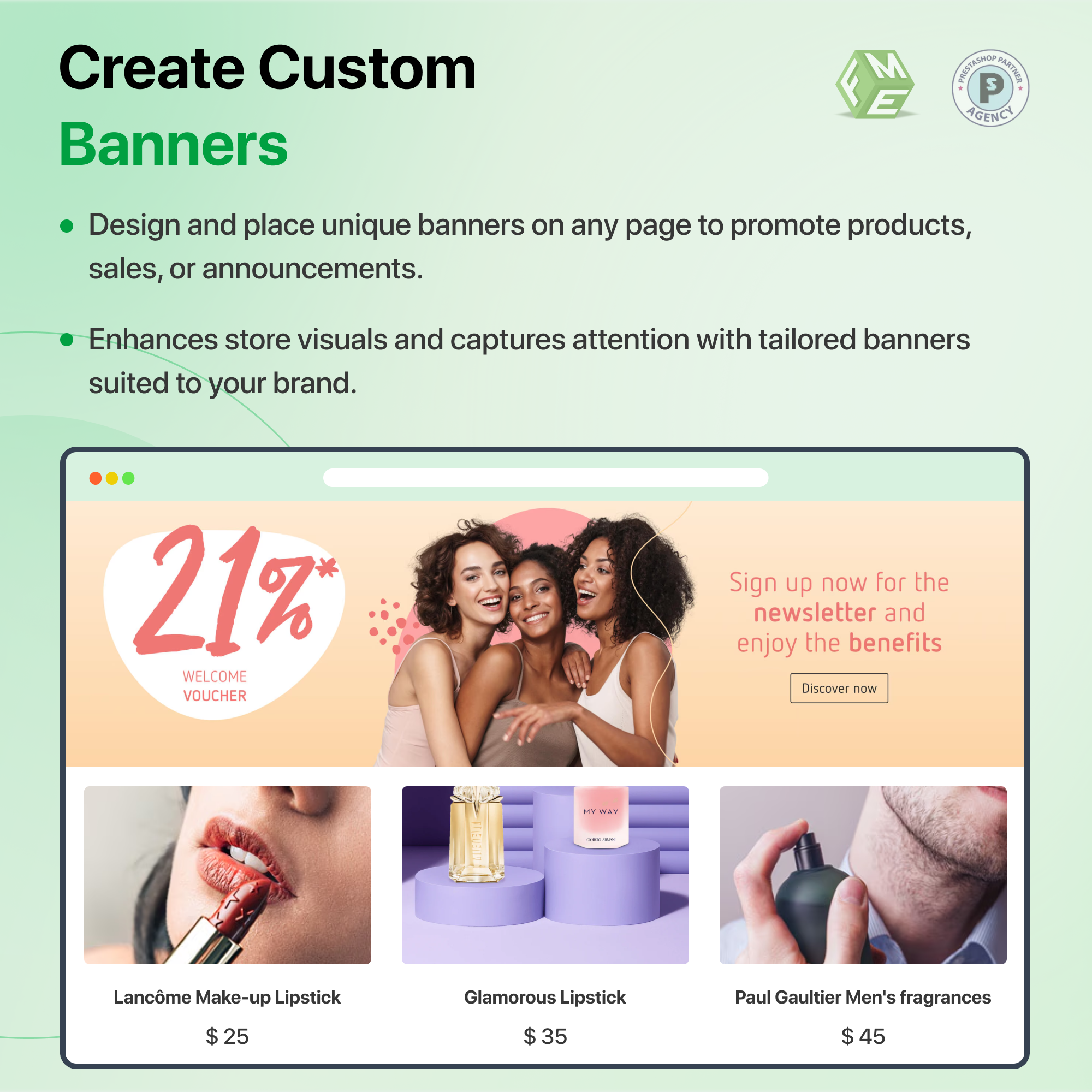 Prestashop Custom HTML Block Module by fmemodules | CodeCanyon