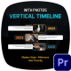 Vertical Timeline With Photos | Premiere Pro - VideoHive Item for Sale
