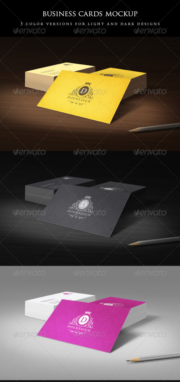 Business Card Mockups - Business Cards Print
