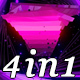 Neon Pink Pulse (4in1) Neon Pink Pulse (4in1) - VideoHive Item for Sale