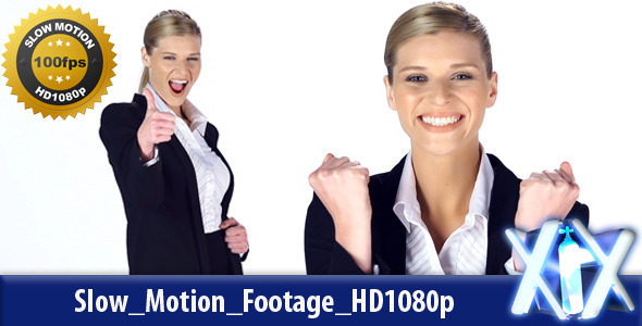 Businesswoman Cheering alt