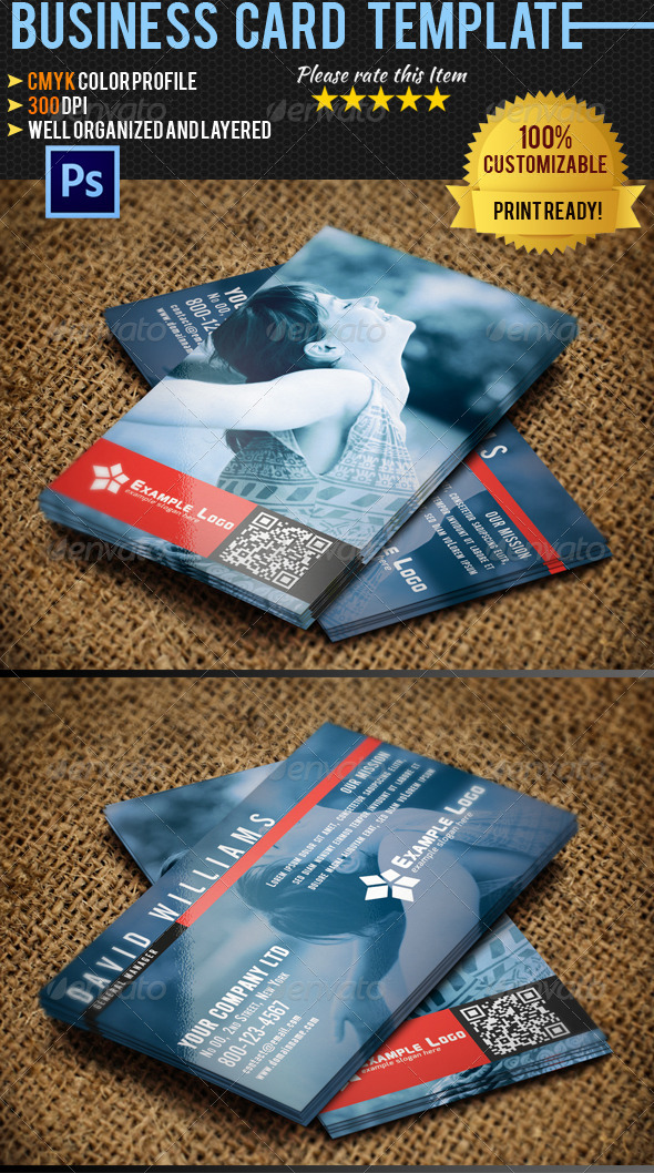 Corporate Business Card 020 - Corporate Business Cards