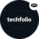 TechFolio - PHP & Tailwind CSS Portfolio Template 