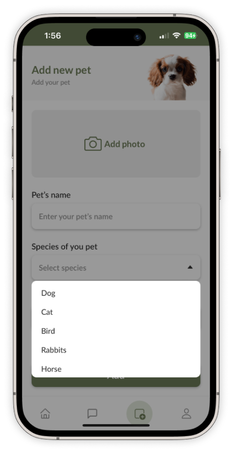 Buy Sell Pet Online App Template in React Native Pet Shopping