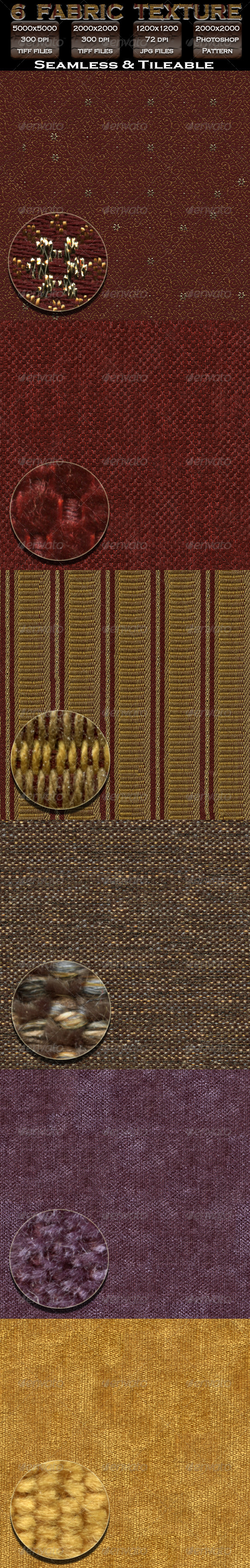 6 Fabric Texture Pack - Fabric Textures