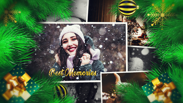 Merry Christmas || Happy New Year Titles template preview