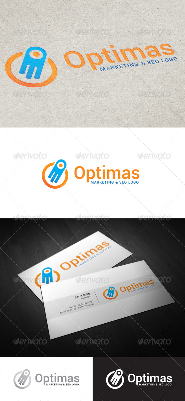 Optimas Marketing & SEO Logo - Abstract Logo Templates