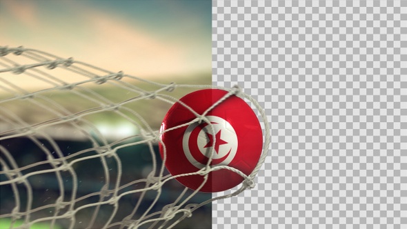Soccer Ball Scoring Goal Day - Tunisia