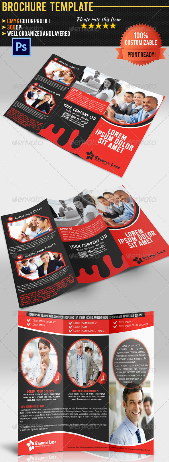 Tri-Fold Corporate Business Brochure 05 - Corporate Brochures