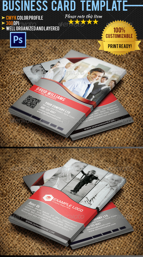 Corporate Business Card 021 - Corporate Business Cards