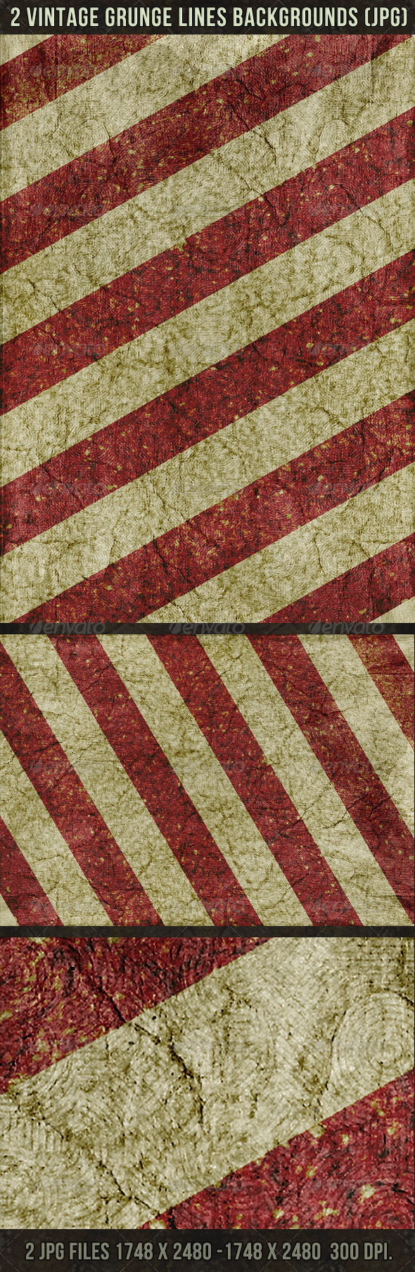 2 Vintage Lines Backgrounds - Urban Backgrounds