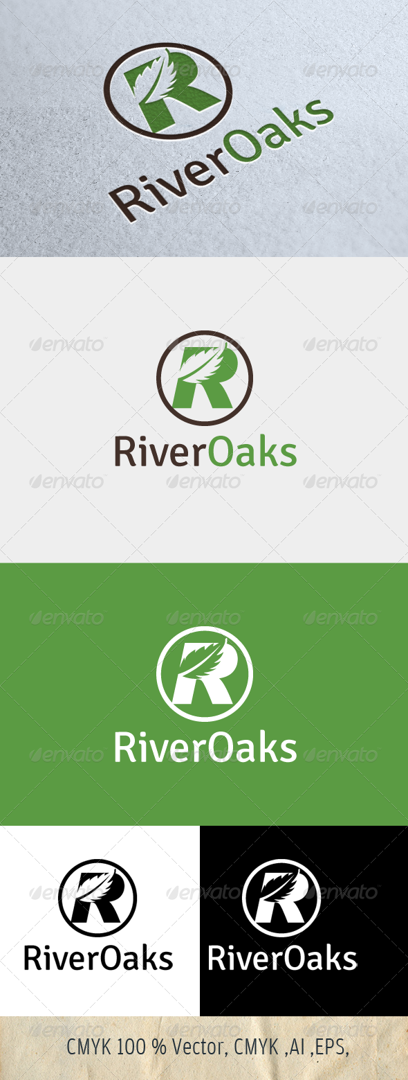 River Oaks - Nature Logo Templates