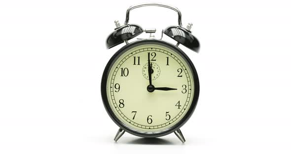 4K Time Lapse Old Alarm Clock alt