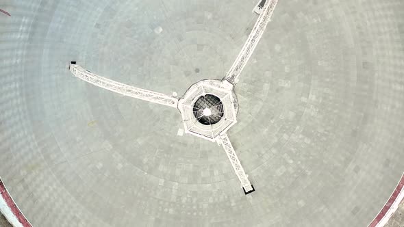 Gigantic Abandoned Radio Optical Space Telescope Antenna, Observatory of Alien Life and Black Holes alt