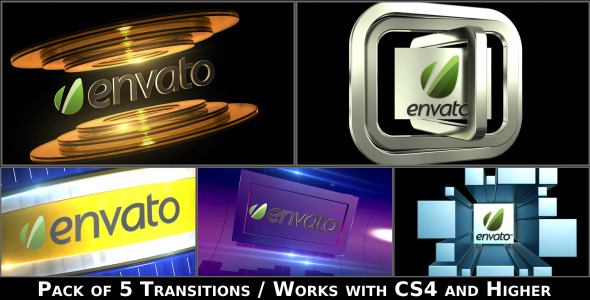 Broadcast Logo Transition - VideoHive 4650191