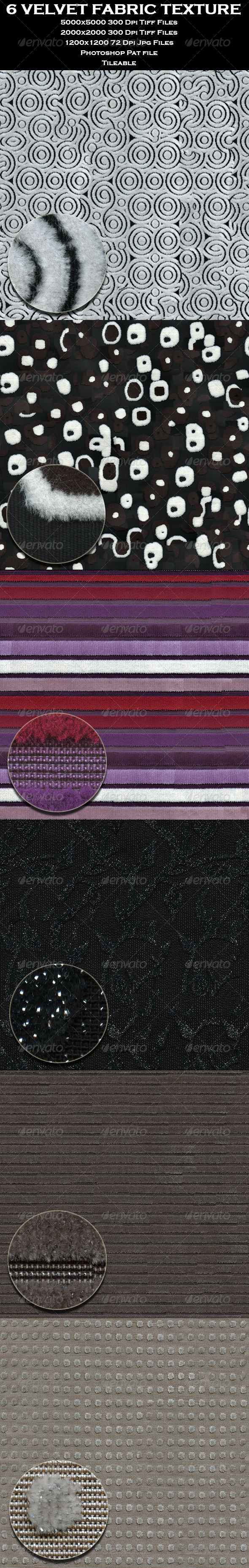 6 Velvet Fabric Texture - Textures