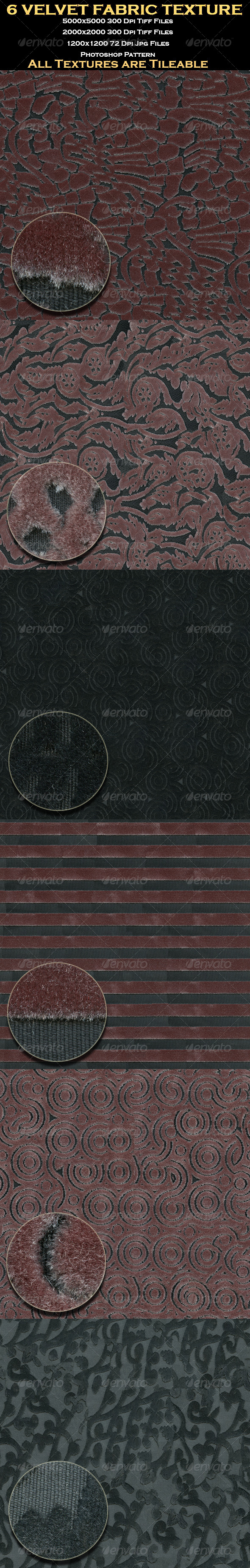 6 Velvet Fabric Texture - Textures