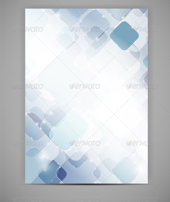 Business Blank Template Vector Illustration - Backgrounds Decorative