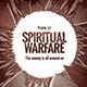 Spiritual Warfare Church Flyer +Plus by blujaycreative | GraphicRiver