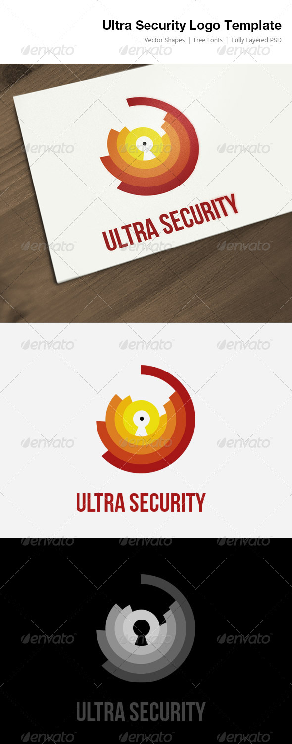 Ultra Security Logo Template - Symbols Logo Templates