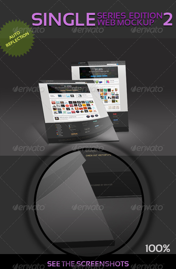 Ultimate Web Mockup Pack 3 - Website Displays
