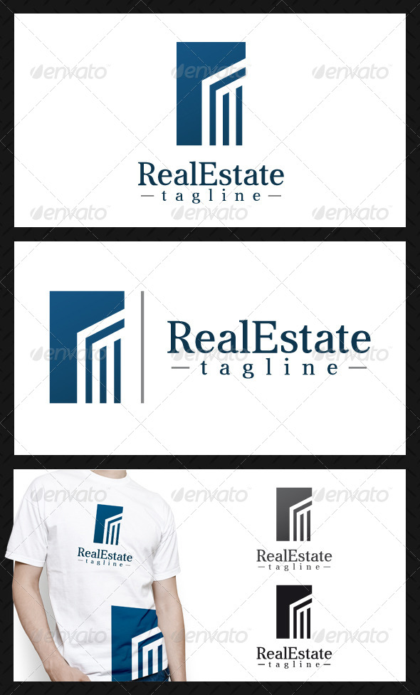 Real Estate Building Logo Template - Buildings Logo Templates