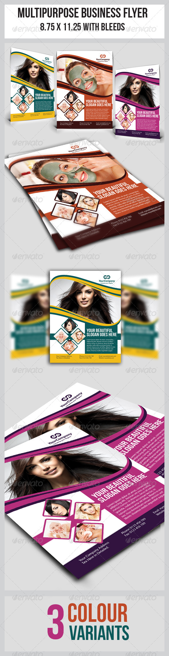 Multipurpose Business Flyer - Flyers Print Templates